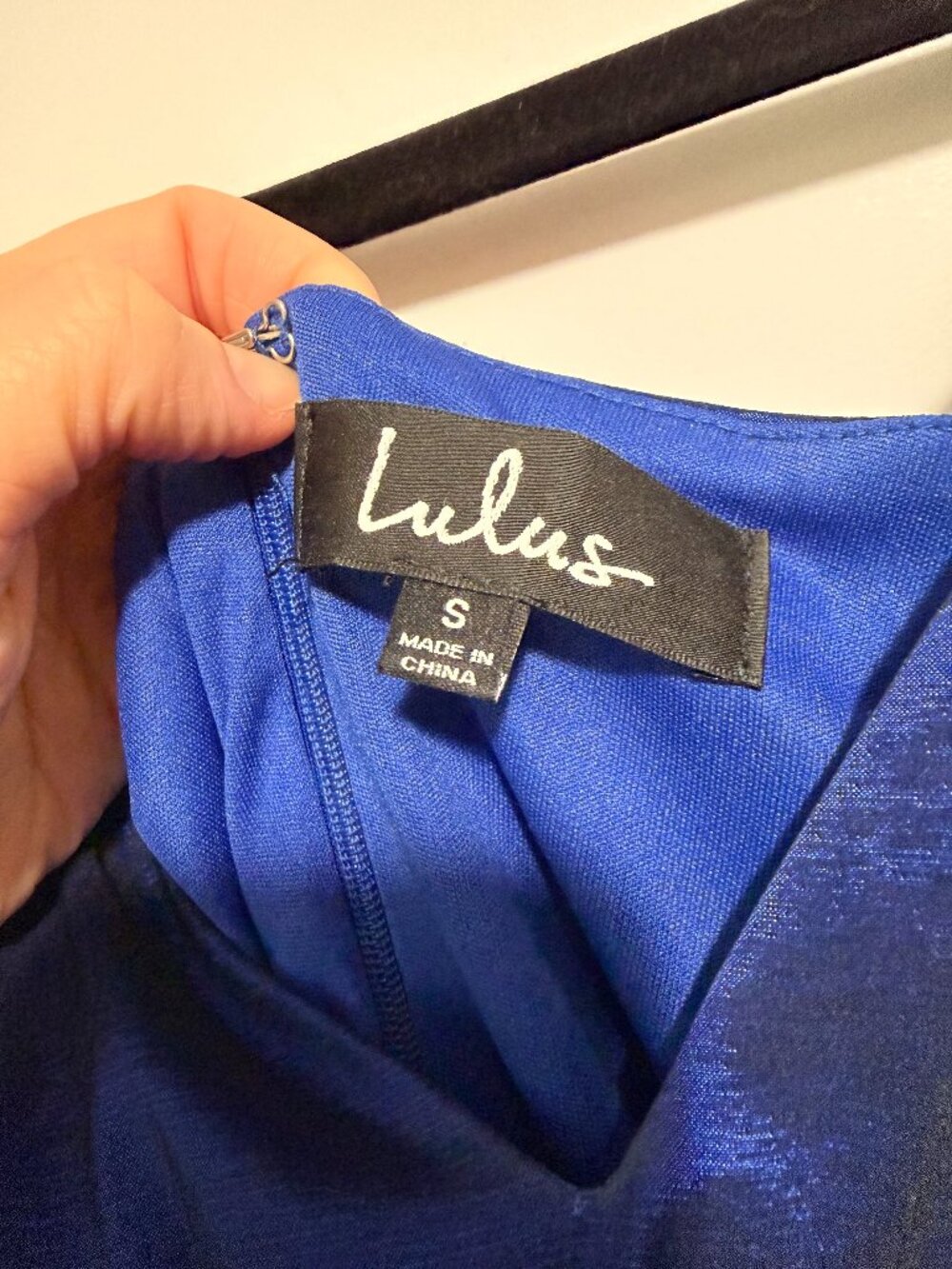 Lulus Blue Mini Dress - Picture 3 of 3